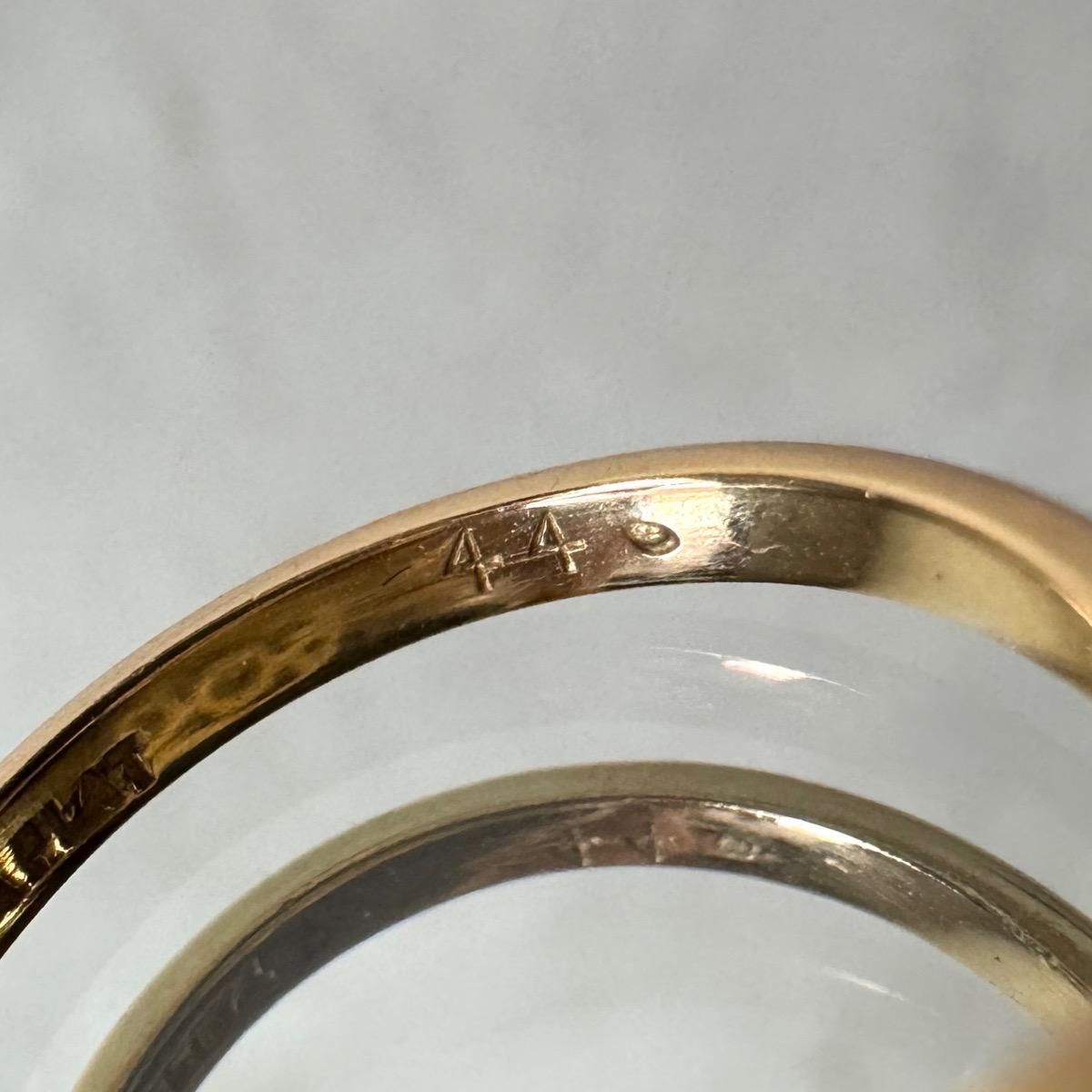 롦ǥ 18 ץ  ȥ󥰡18KYG Platinum Diamond Ring