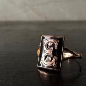 롦ǥ 9 ˥ ˥ Eɥ󥰡9K Onyx Ring