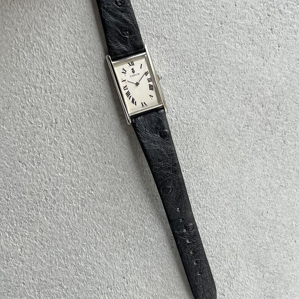 CORUM（コルム） ローマンインデックス 純正ベルト・尾錠 - JeJe