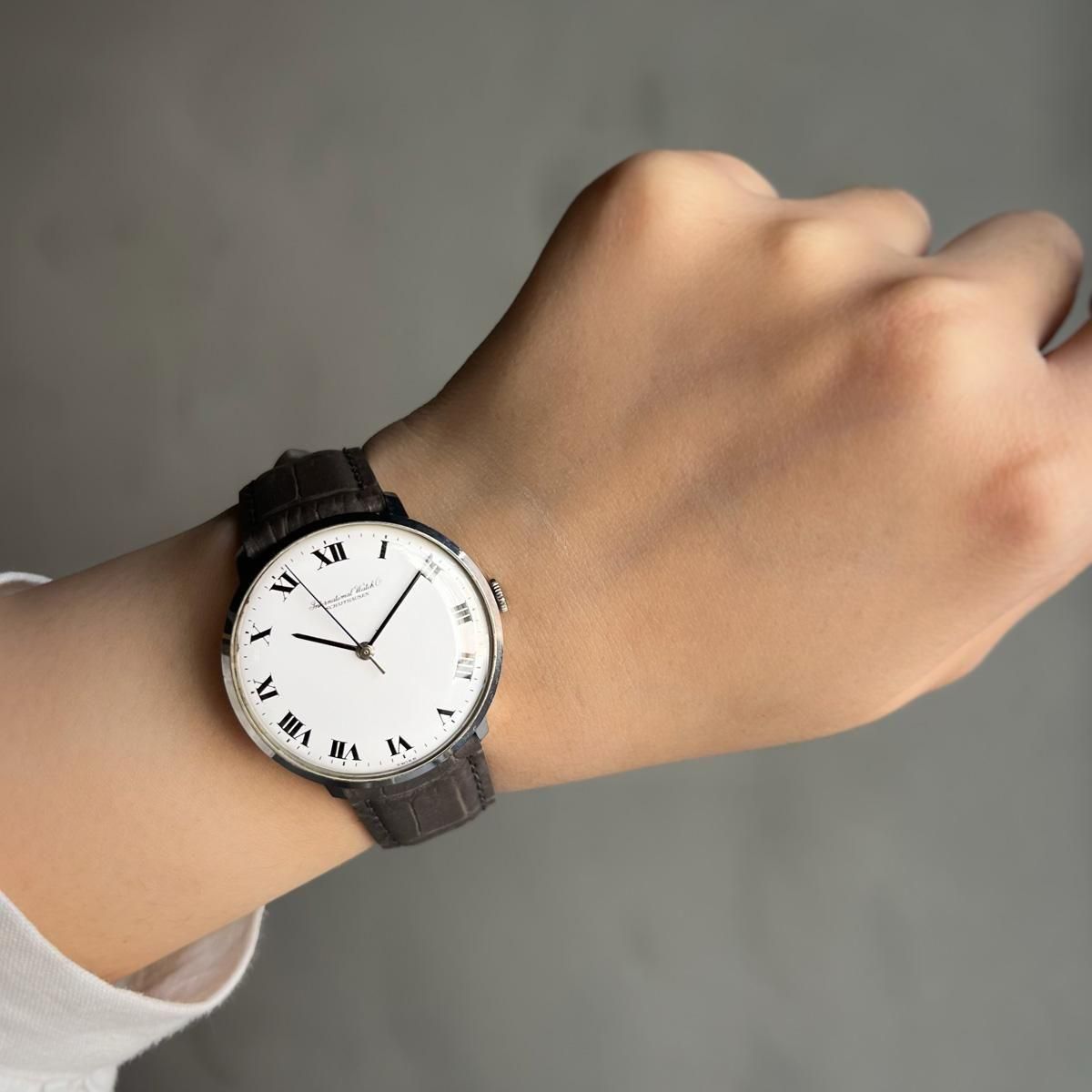 <img class='new_mark_img1' src='https://img.shop-pro.jp/img/new/icons13.gif' style='border:none;display:inline;margin:0px;padding:0px;width:auto;' />IWC SHAFFHAUSENʥ󥿡ʥʥ륦åѥˡ եϥ˥ۥ磻ȥޥ