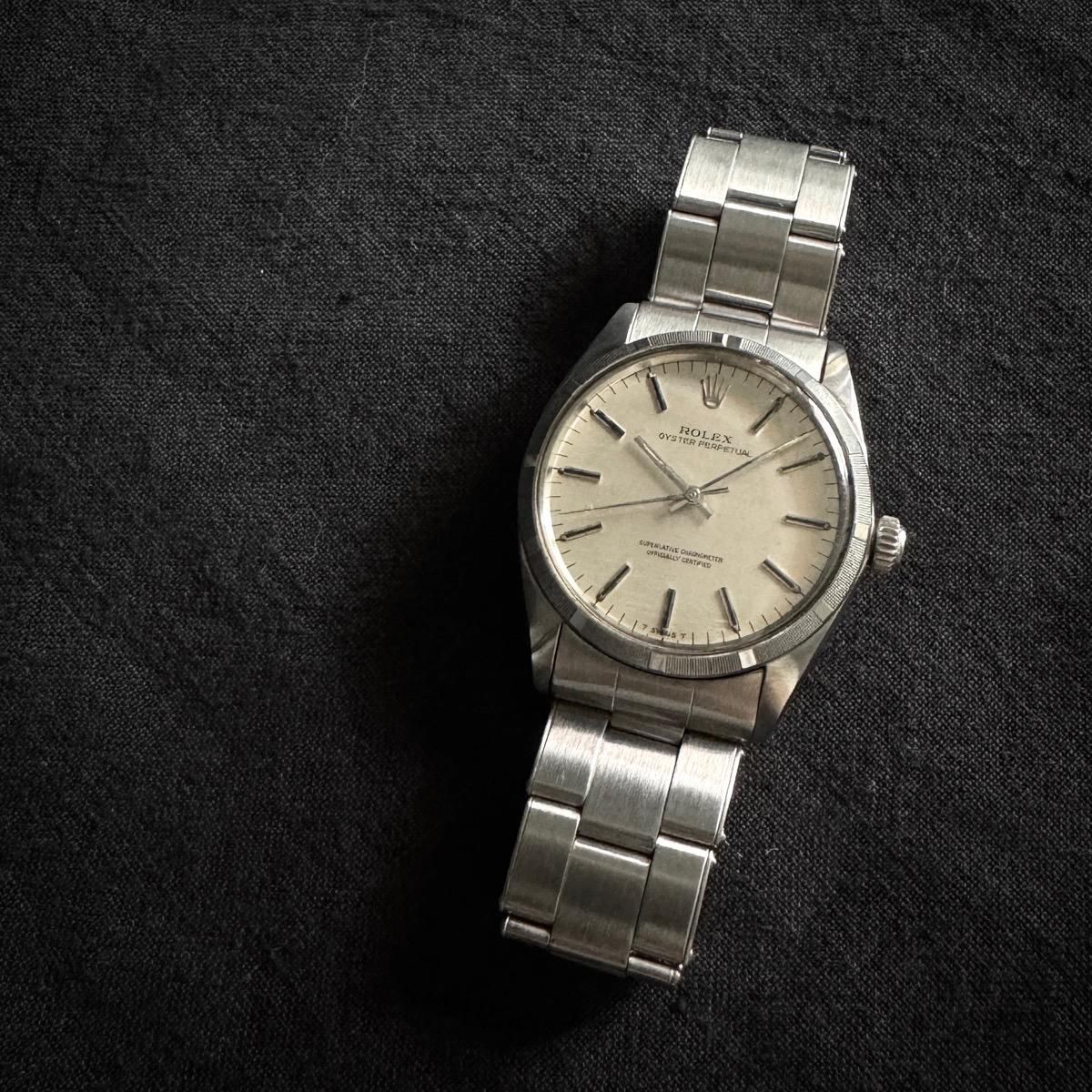 ROLEX OYSTER PERPETUALʥå  ѡڥ奢˥󥸥󥿡ɥ٥ ٥åȥ֥쥹