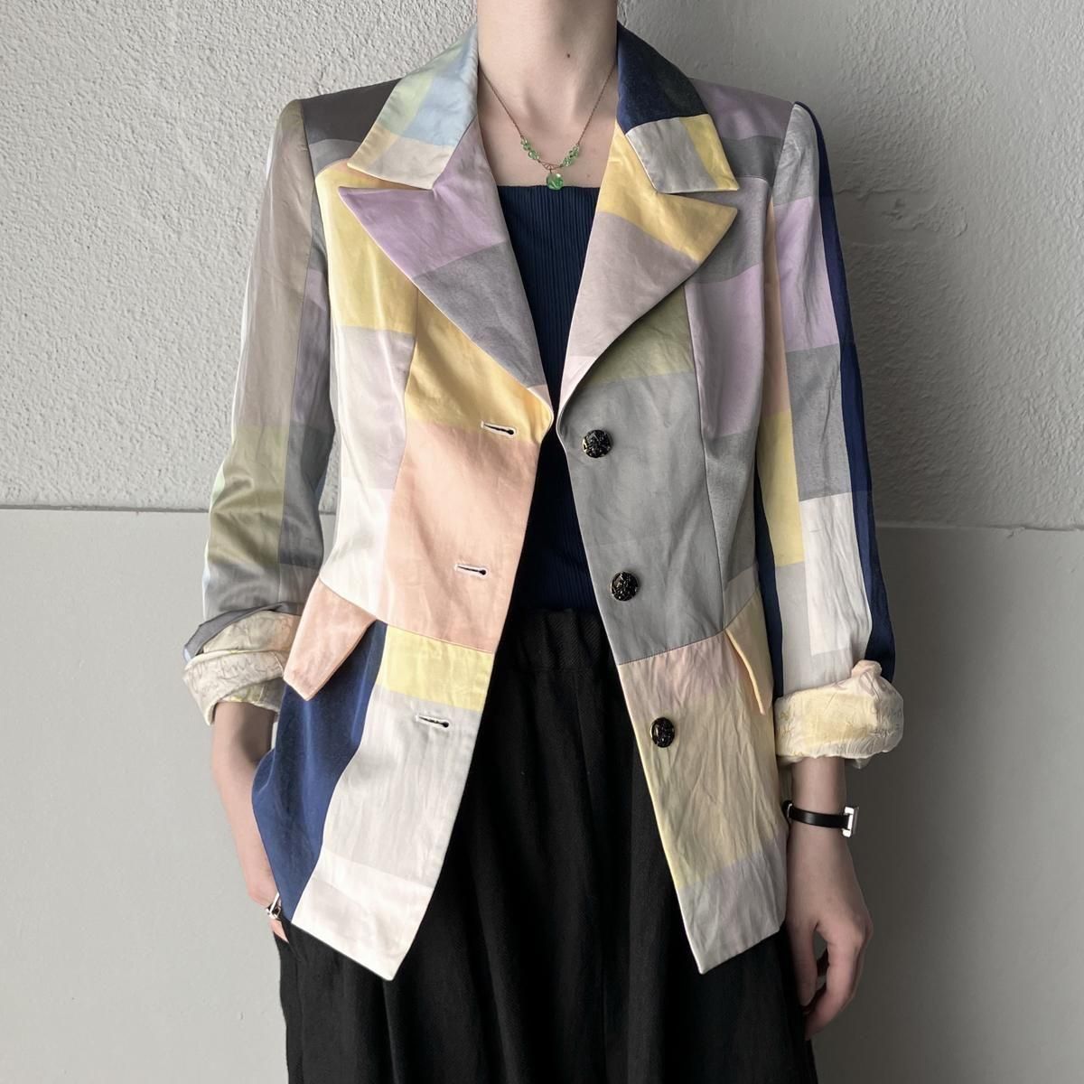 <img class='new_mark_img1' src='https://img.shop-pro.jp/img/new/icons13.gif' style='border:none;display:inline;margin:0px;padding:0px;width:auto;' />1990's ꥹ󡦥饯 ѥ 㥱åȡVintage Christian Lacroix Jacket