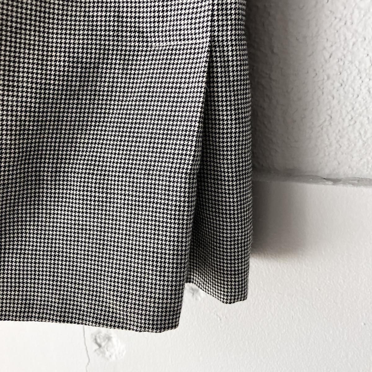 1960's ե Ļʻ ȡFrench Vintage Houndstooth Pattern Coat