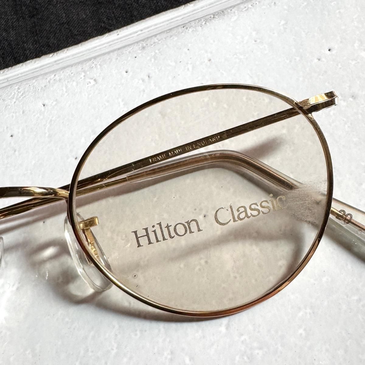 70's ENGLAND Hilton Classic Oval Frameʥҥȥ󥯥饷å Х ᥬͥե졼