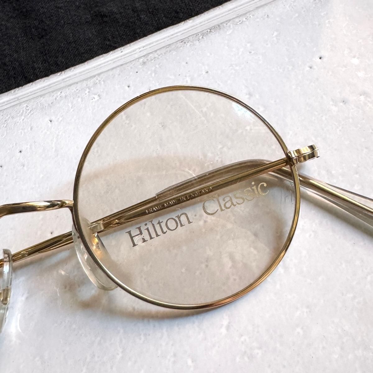 70's ENGLAND Hilton Classic Round Frameʥҥȥ󥯥饷å 饦 ᥬͥե졼