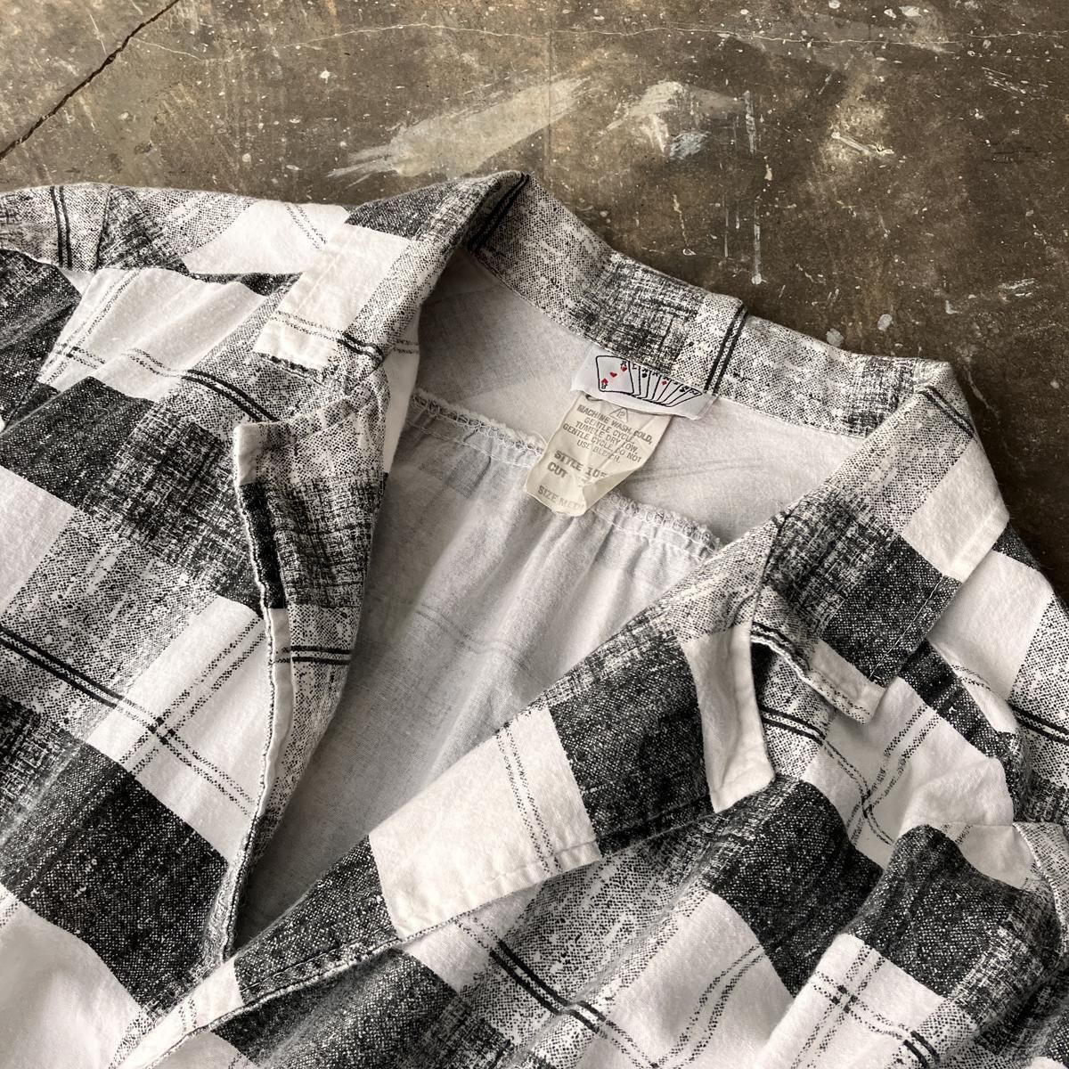 U.S. ơ Υ å ġVintage Monochrome Check Shirt
