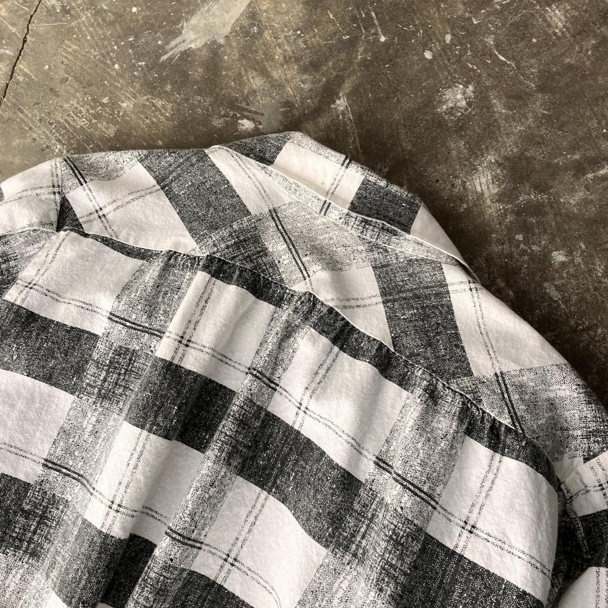 U.S. ơ Υ å ġVintage Monochrome Check Shirt