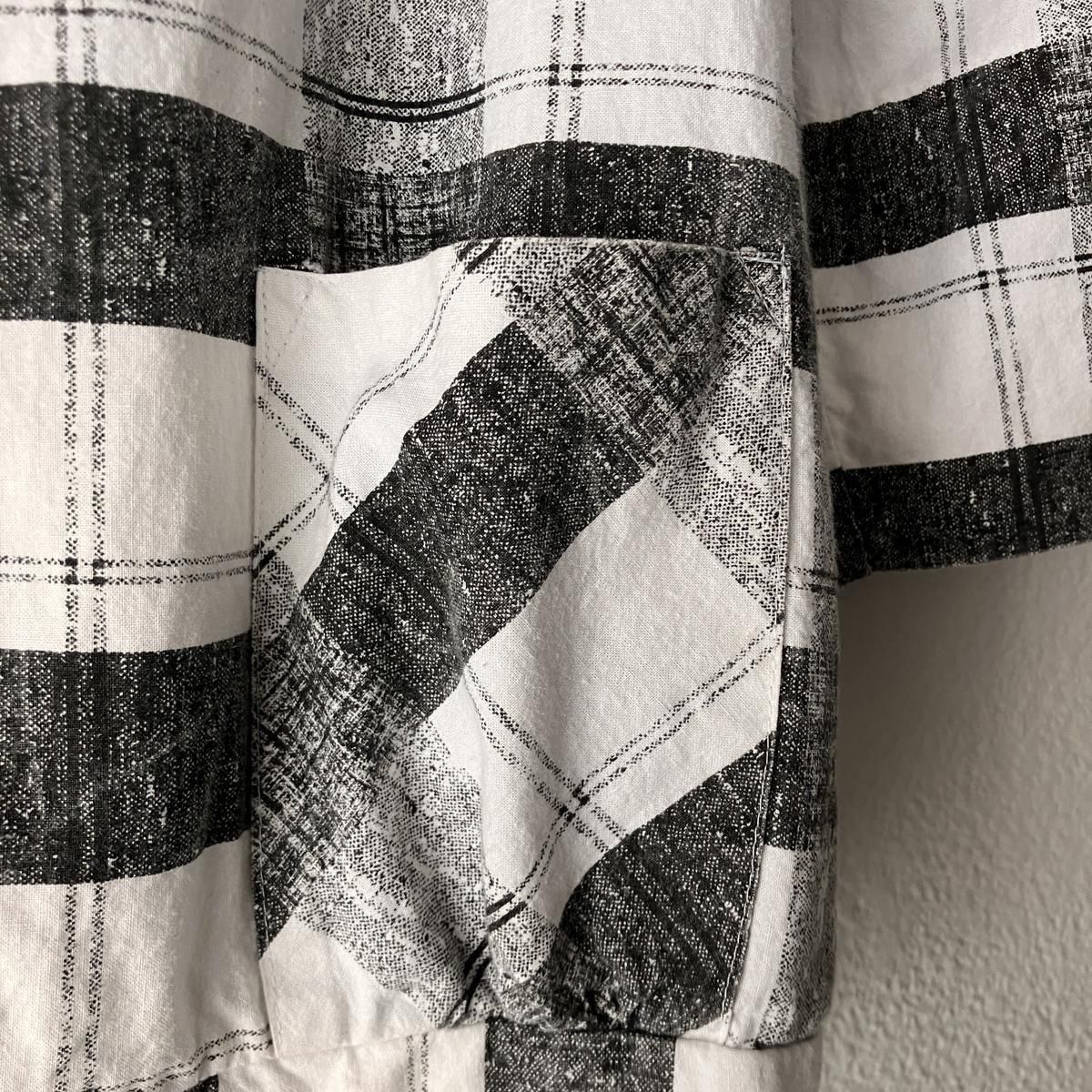 U.S. ơ Υ å ġVintage Monochrome Check Shirt