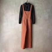 ե ơ å ڥåȡFrench Vintage Check Salopette