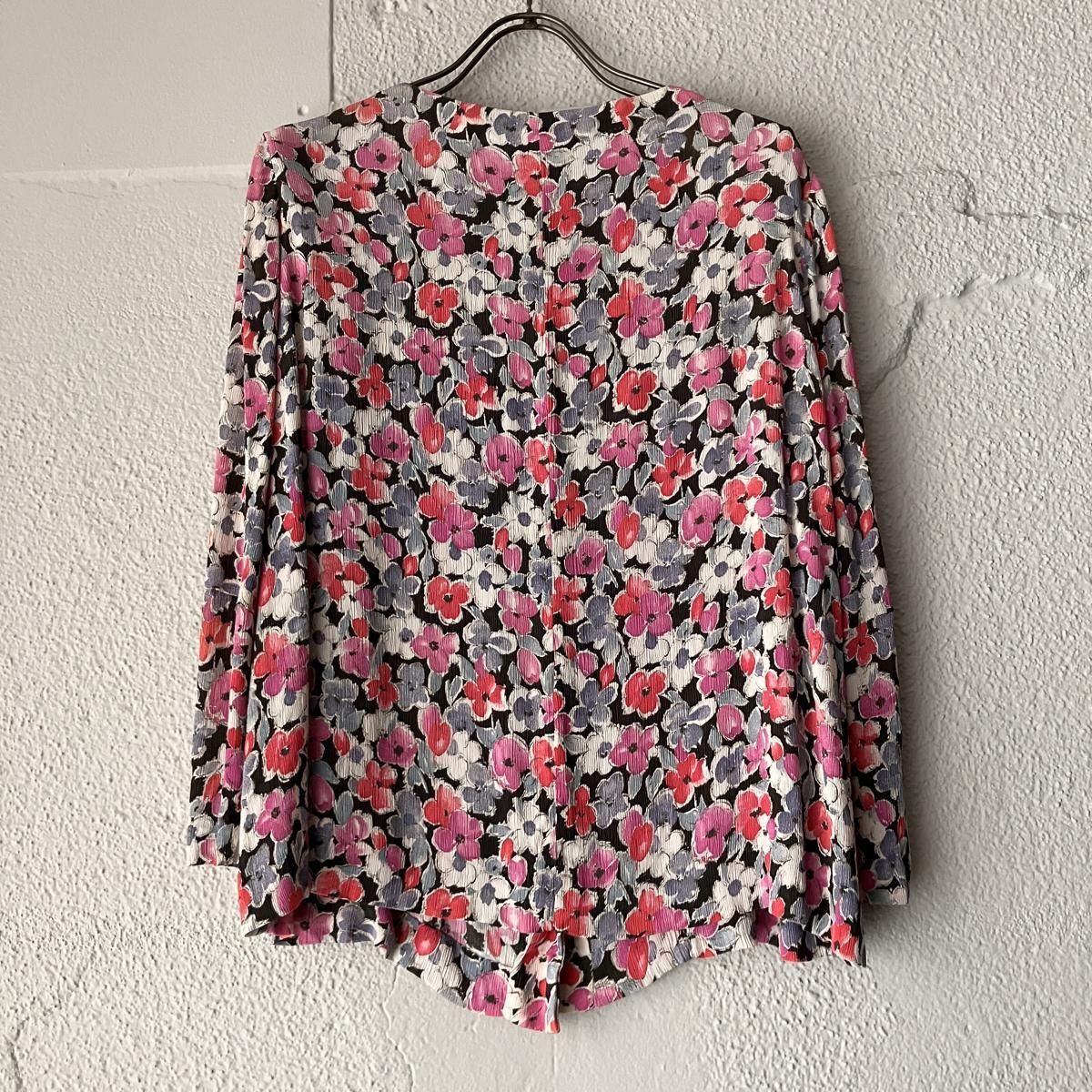ե ơ ù ץ ֥饦French Vintage Floral Print Blouse