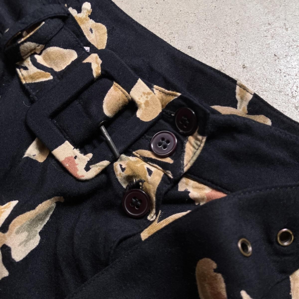 ե ơ ץ ե쥢ȡFrench Vintage Floral Print Flared Skirt˥٥դ