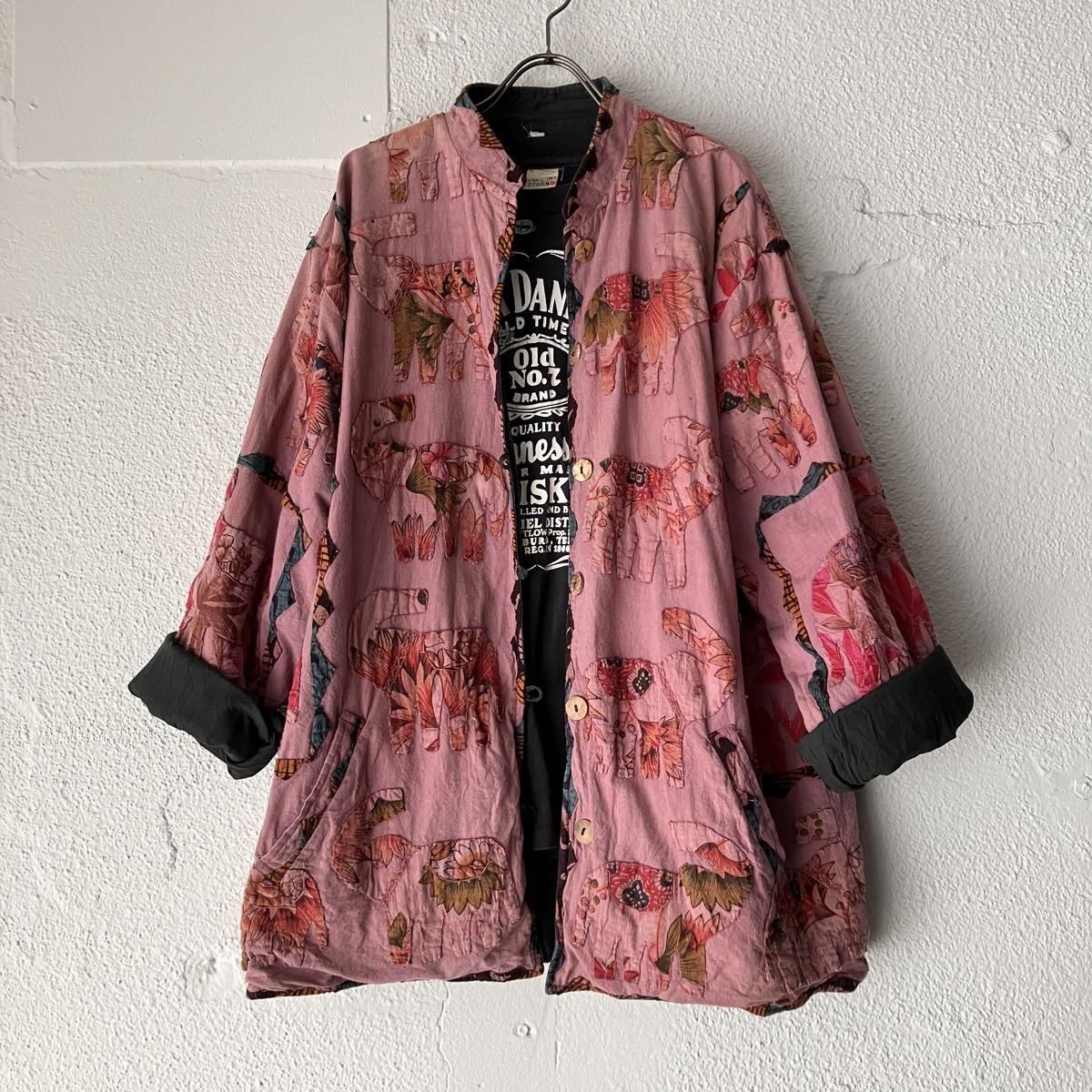  ơ ѥå С֥ 㥱åȡIndian Vintage Patchwork Reversible Jacket
