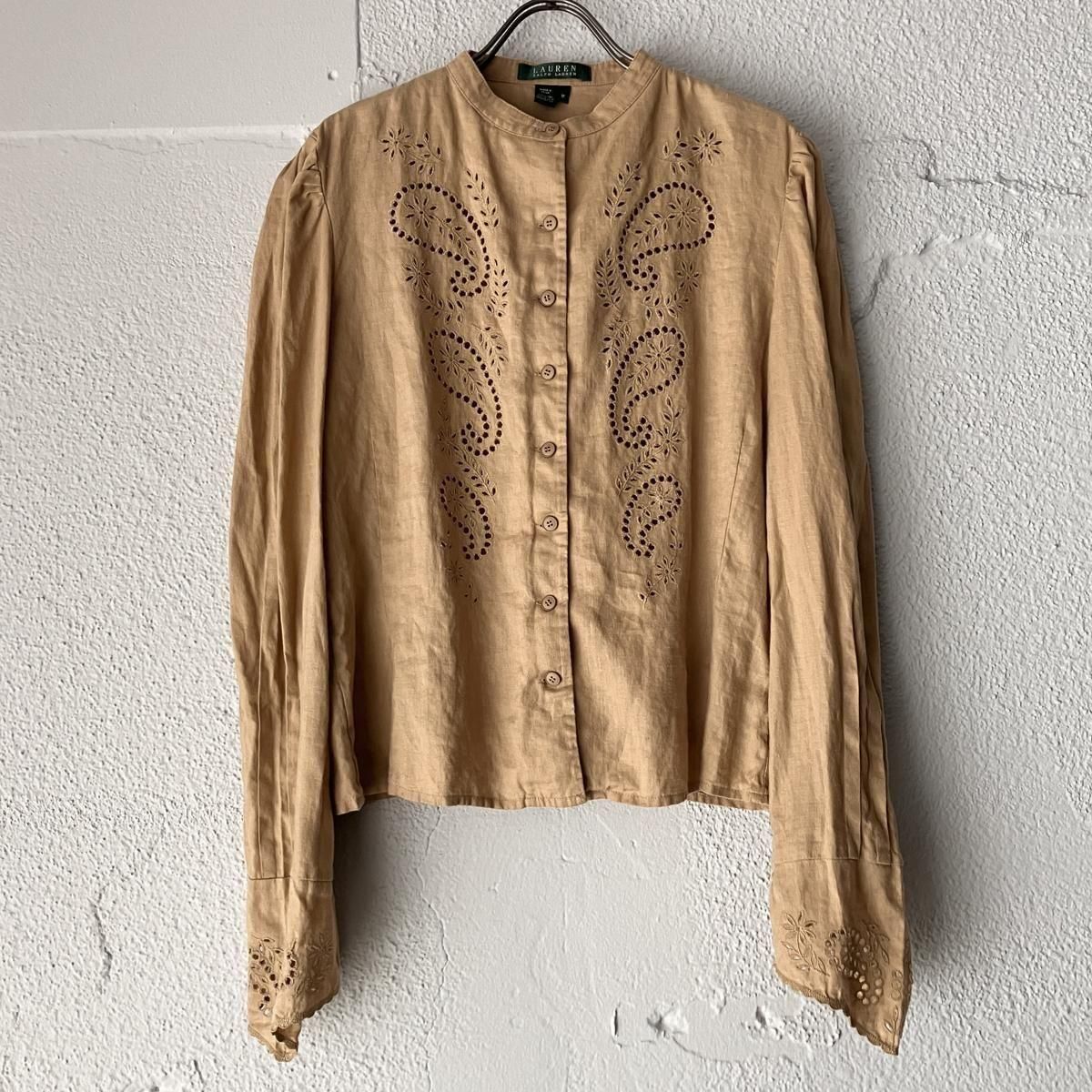 ơ ա åȥ졼 ֥饦Vintage Ralph Lauren Cut Lace Blouse
