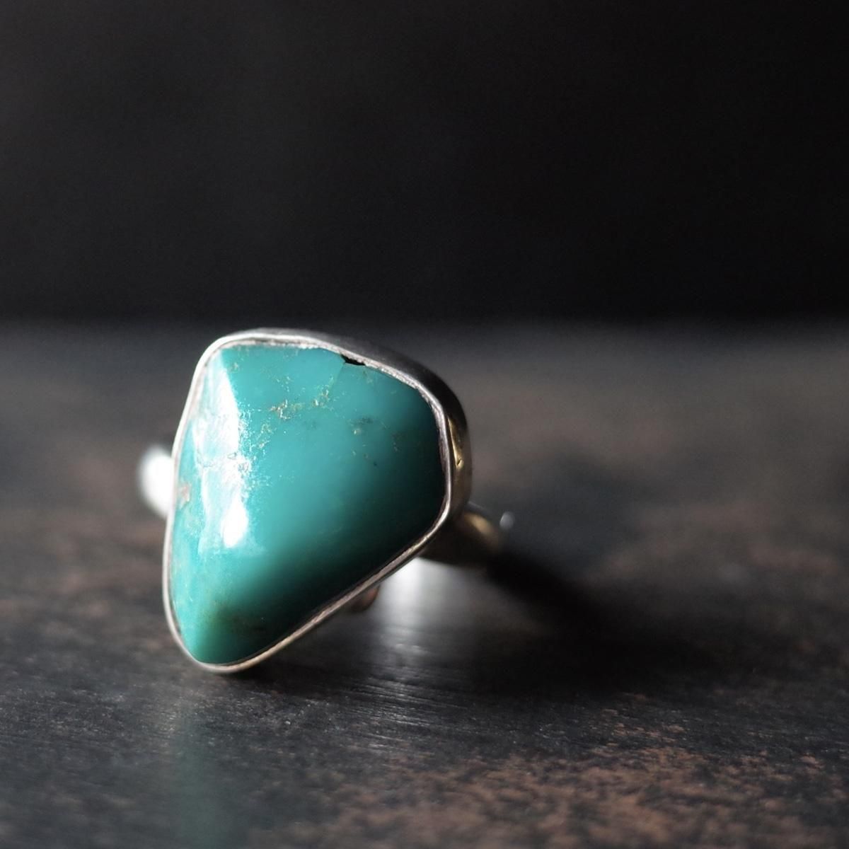 <img class='new_mark_img1' src='https://img.shop-pro.jp/img/new/icons13.gif' style='border:none;display:inline;margin:0px;padding:0px;width:auto;' />ᥭ С  Mexican Silver Ring Turquoise