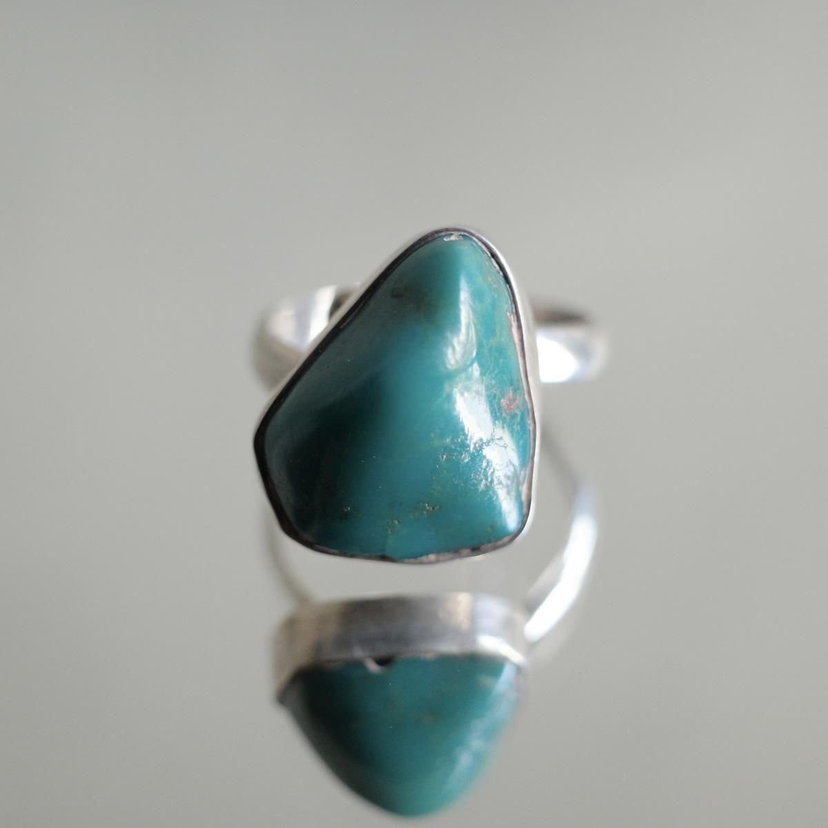 <img class='new_mark_img1' src='https://img.shop-pro.jp/img/new/icons13.gif' style='border:none;display:inline;margin:0px;padding:0px;width:auto;' />ᥭ С  Mexican Silver Ring Turquoise