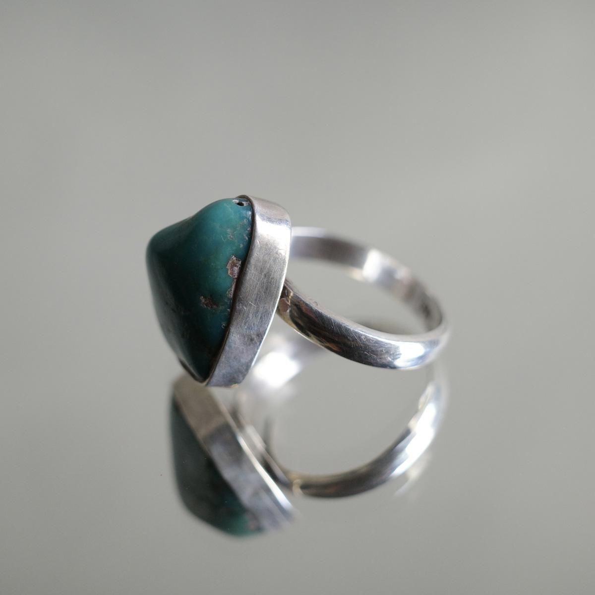 <img class='new_mark_img1' src='https://img.shop-pro.jp/img/new/icons13.gif' style='border:none;display:inline;margin:0px;padding:0px;width:auto;' />ᥭ С  Mexican Silver Ring Turquoise
