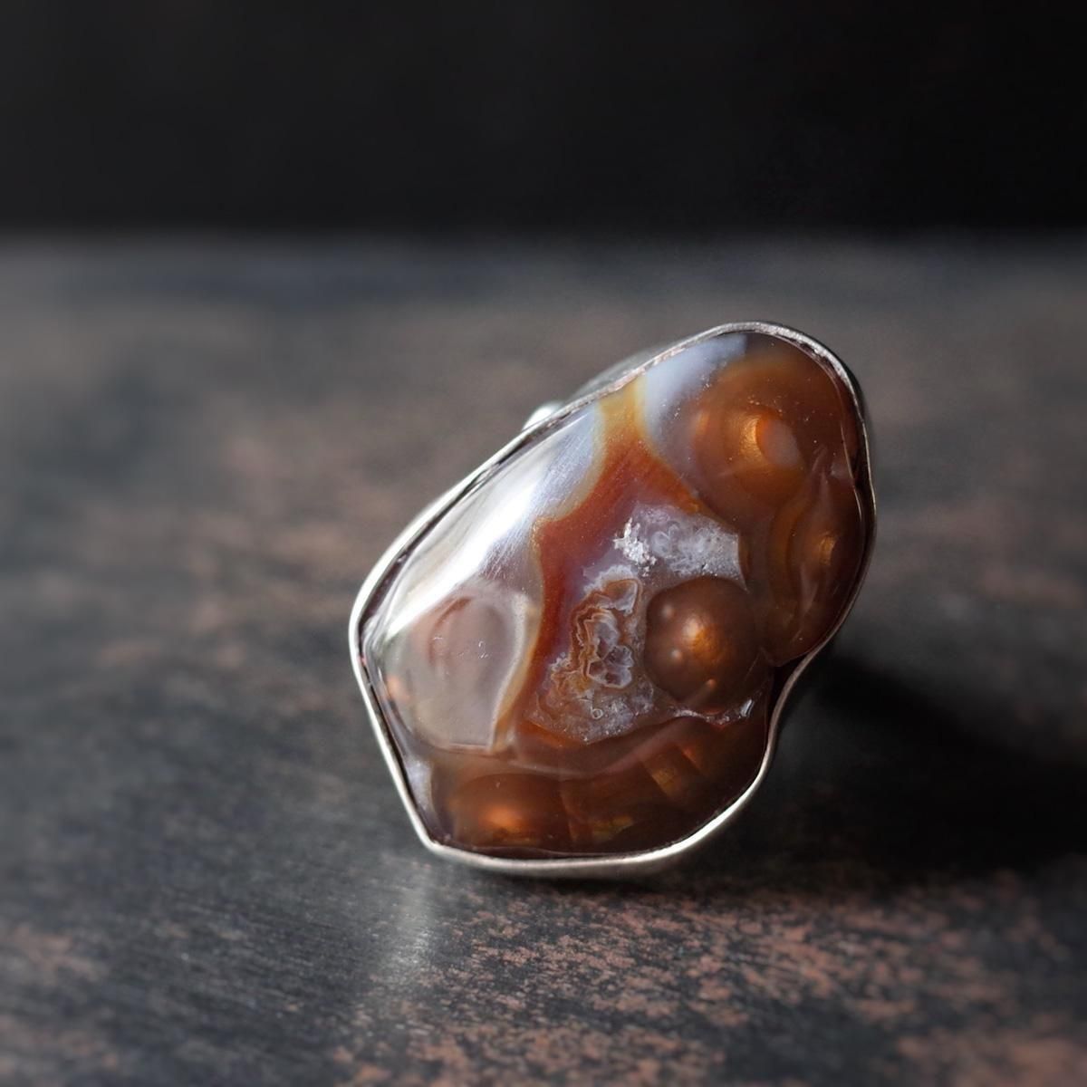 <img class='new_mark_img1' src='https://img.shop-pro.jp/img/new/icons13.gif' style='border:none;display:inline;margin:0px;padding:0px;width:auto;' />ᥭ С  ȡMexican Silver Ring Agate