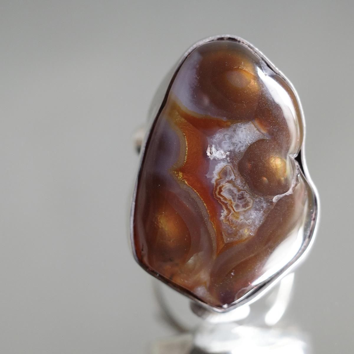 <img class='new_mark_img1' src='https://img.shop-pro.jp/img/new/icons13.gif' style='border:none;display:inline;margin:0px;padding:0px;width:auto;' />ᥭ С  ȡMexican Silver Ring Agate