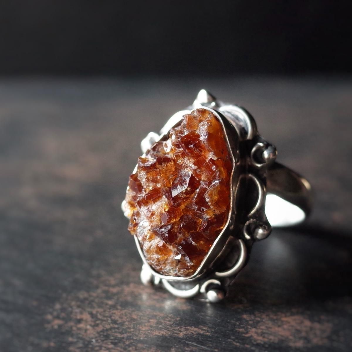 <img class='new_mark_img1' src='https://img.shop-pro.jp/img/new/icons13.gif' style='border:none;display:inline;margin:0px;padding:0px;width:auto;' />ᥭ С  ȥMexican Silver Ring Citrine