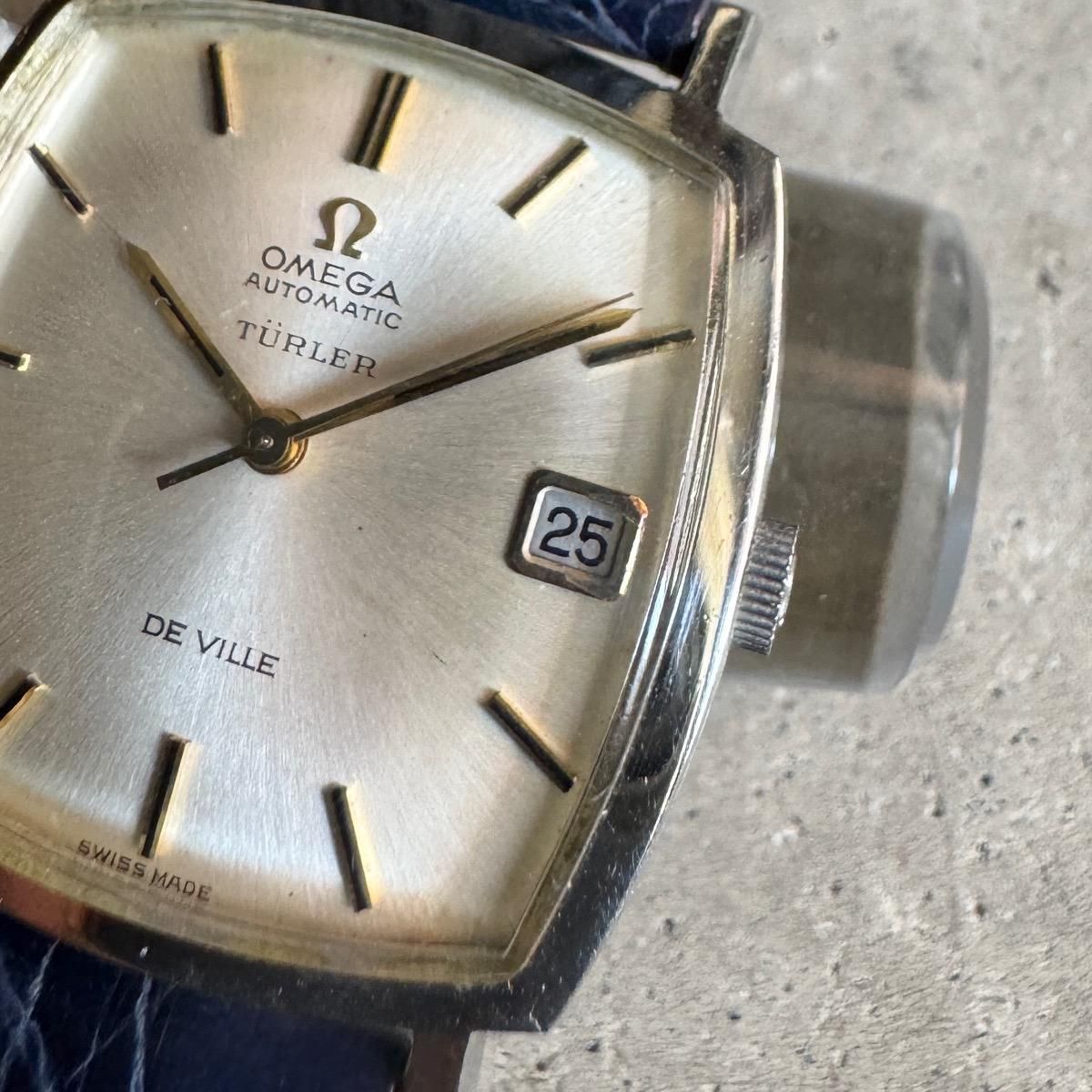 OMEGA オメガ デビル 腕時計 ステンレススチール SSxGP