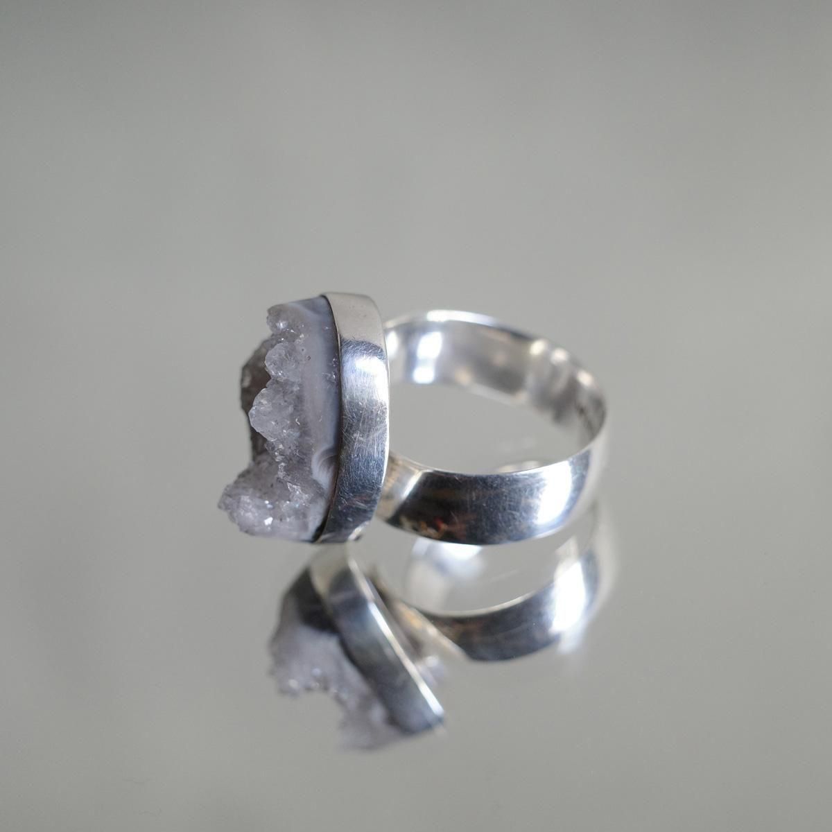<img class='new_mark_img1' src='https://img.shop-pro.jp/img/new/icons13.gif' style='border:none;display:inline;margin:0px;padding:0px;width:auto;' />ᥭ С  ɡMexican Silver Ring Geode