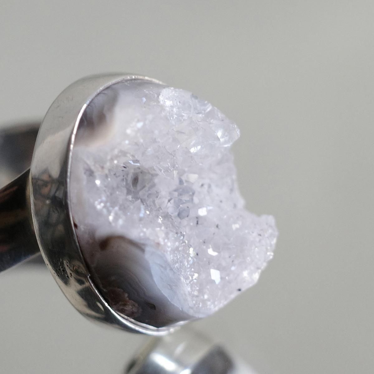 <img class='new_mark_img1' src='https://img.shop-pro.jp/img/new/icons13.gif' style='border:none;display:inline;margin:0px;padding:0px;width:auto;' />ᥭ С  ɡMexican Silver Ring Geode