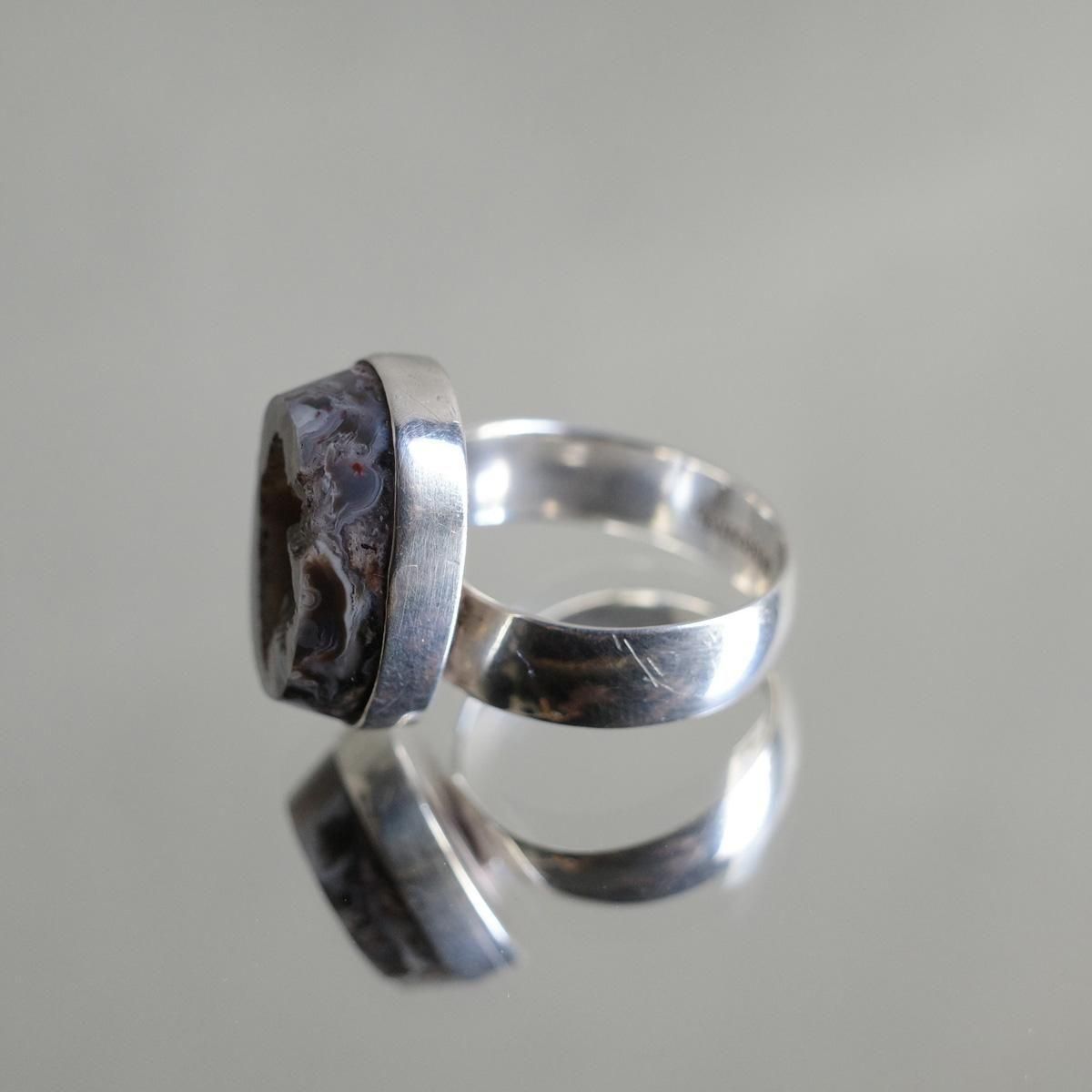 <img class='new_mark_img1' src='https://img.shop-pro.jp/img/new/icons13.gif' style='border:none;display:inline;margin:0px;padding:0px;width:auto;' />ᥭ С  ɡMexican Silver Ring Geode