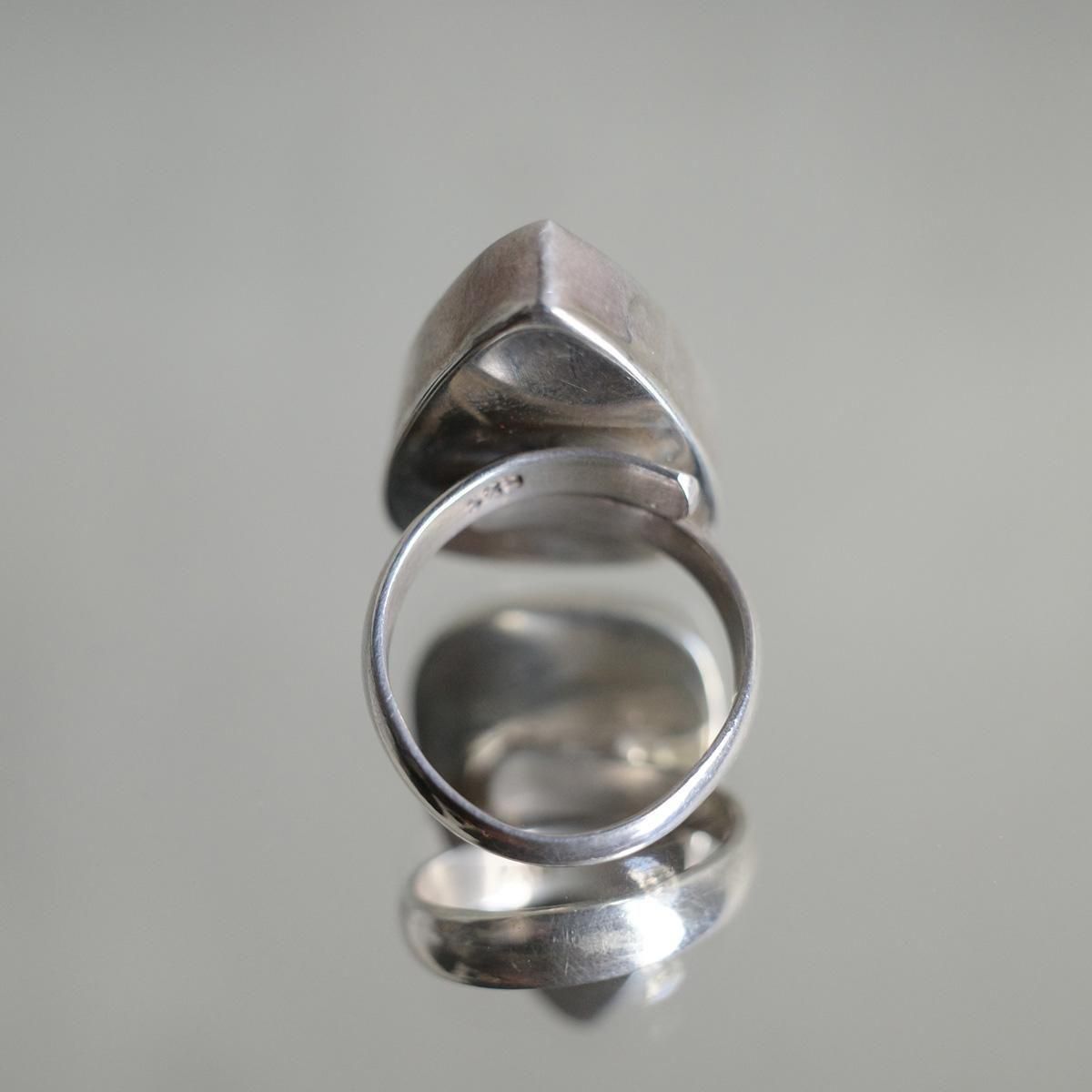 <img class='new_mark_img1' src='https://img.shop-pro.jp/img/new/icons13.gif' style='border:none;display:inline;margin:0px;padding:0px;width:auto;' />ᥭ С  ޥMexican Silver Ring Aquamarine