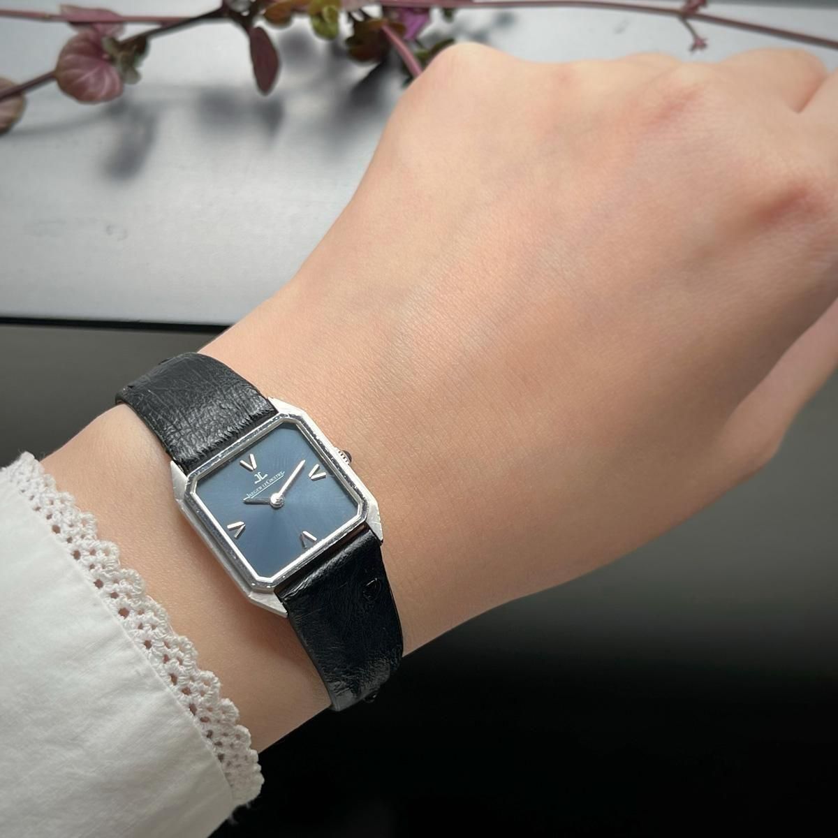 Jaeger LeCoultre�ʥ��㥬�� �륯��ȡ�18KWG ��̵�� �֥롼���졼������� ��������