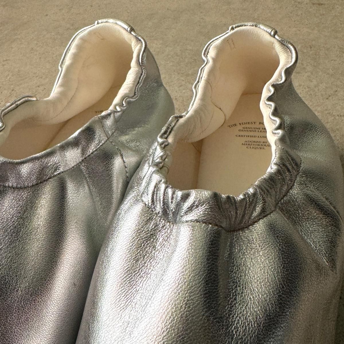BEAUTIFUL SHOES BALLET SHOESʥӥ塼ƥե륷塼 Х쥨塼 Silver
