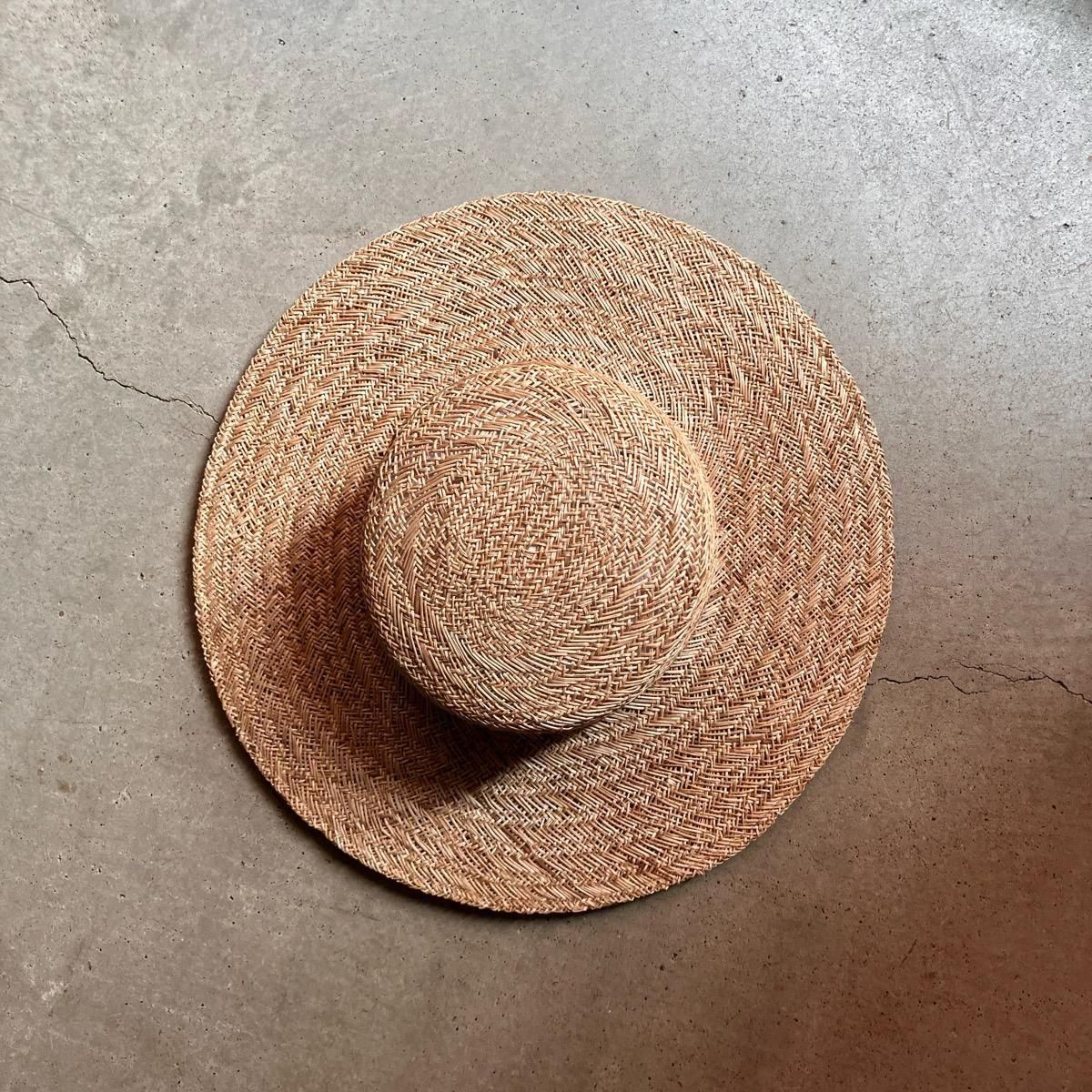 tocit benda ハット tocit Bao（トチエット バオ草の柄編みハット）Natural- JeJe