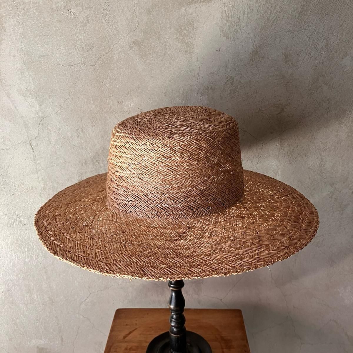 tocit Bao（トチエット バオ草の柄編みハット）Natural- JeJe PIANO