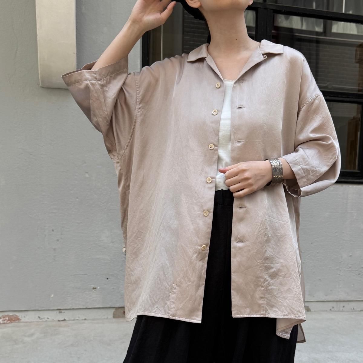 suzuki takayuki over shirtʥ業 СġOrchid beige