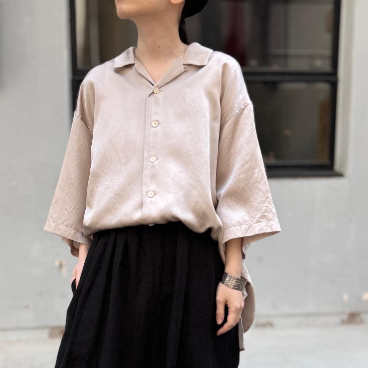 suzuki takayuki over shirtʥ業 СġOrchid beige