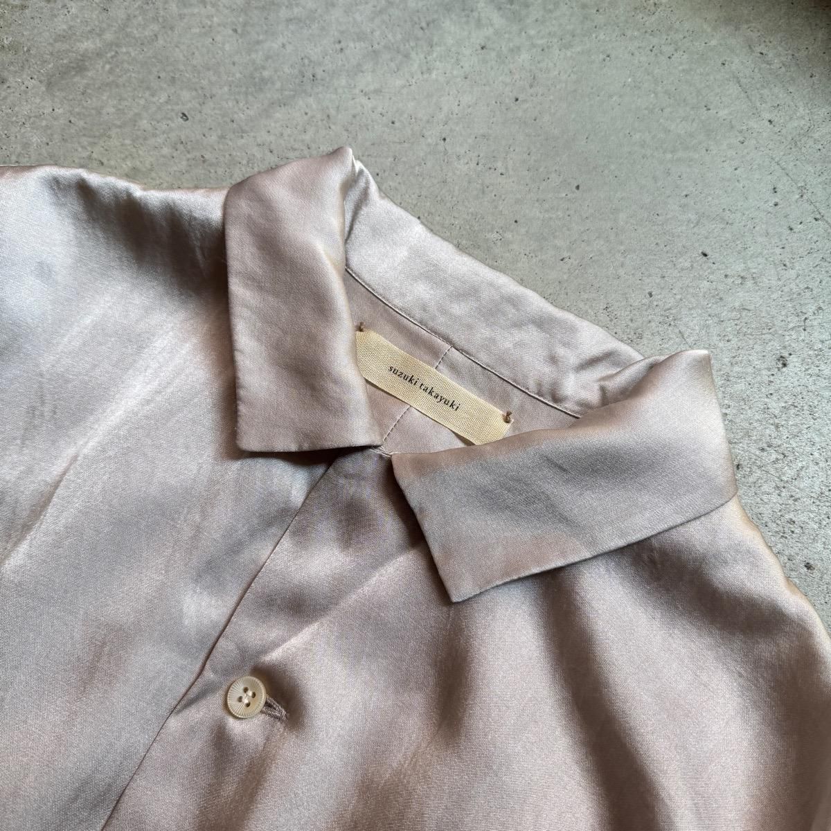 suzuki takayuki over shirtʥ業 СġOrchid beige