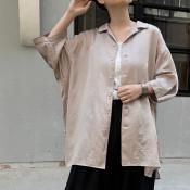suzuki takayuki over shirtʥ業 СġOrchid beige