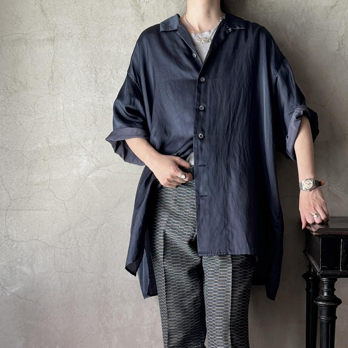 【最終値下げ/新品】suzuki takayuki プルオーバーシャツ suzuki takayuki over shirt（スズキタカユキ オーバーシャツ