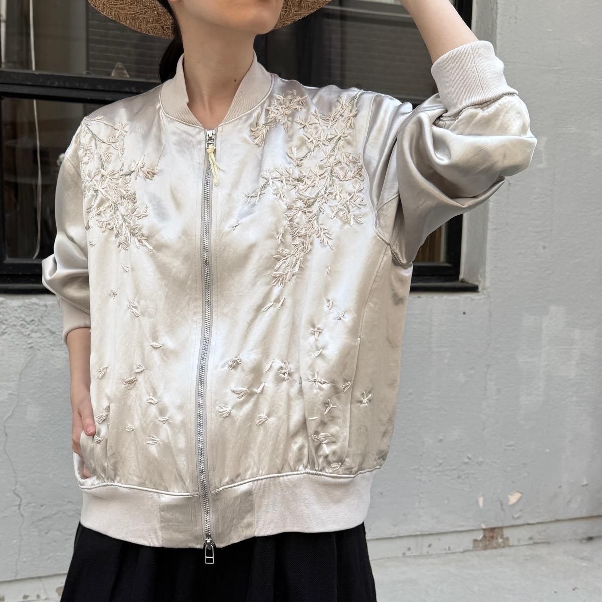 suzuki takayuki embroidered blousonʥ業 ֥ ֥륾Shining mist