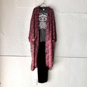 ơ 륯 ڥ꡼åץ Vintage Silk Paisley and Check Print Gown