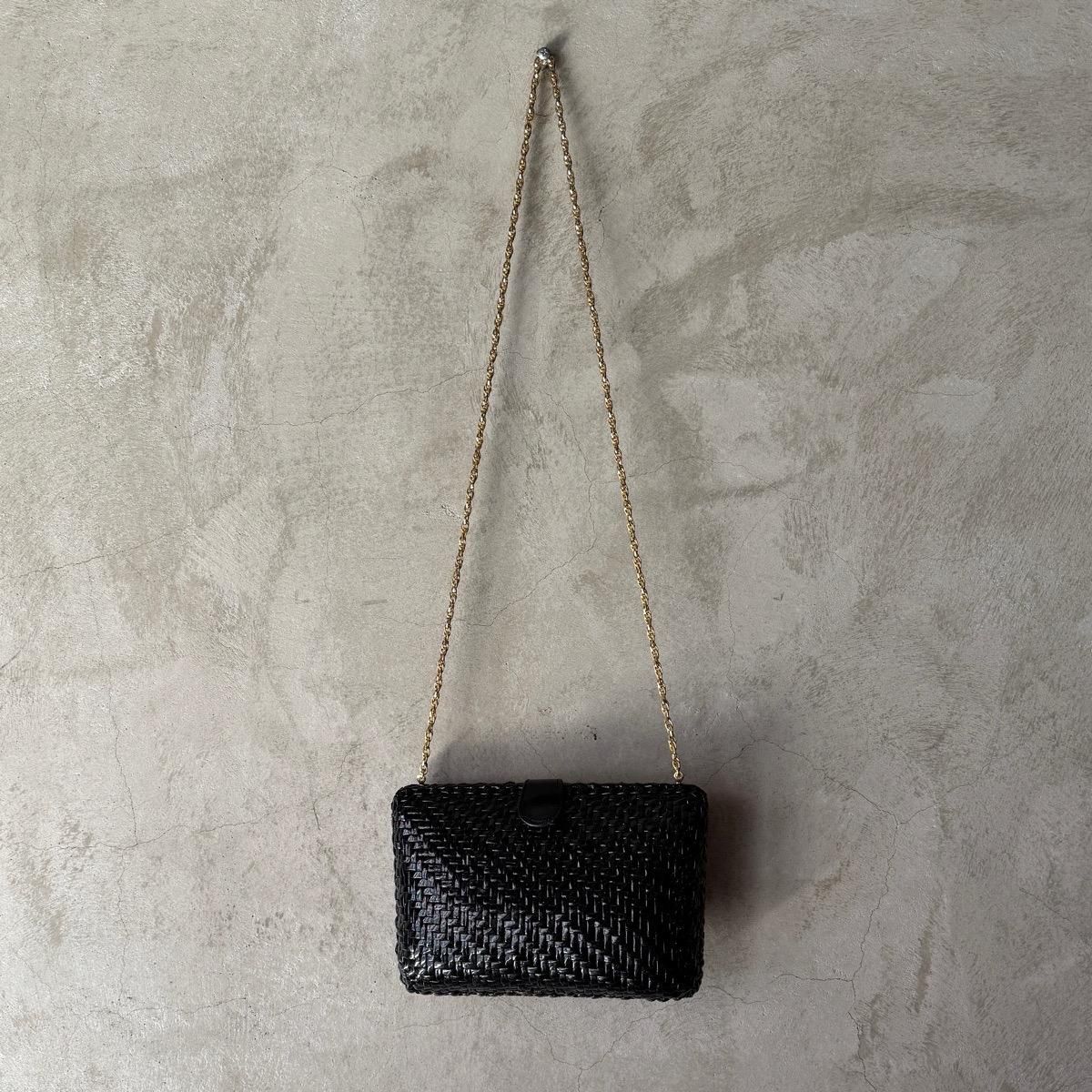 ꥢ ơ  2WAY ֥դ ХåItaly Vintage Rattan Shoulder Bag