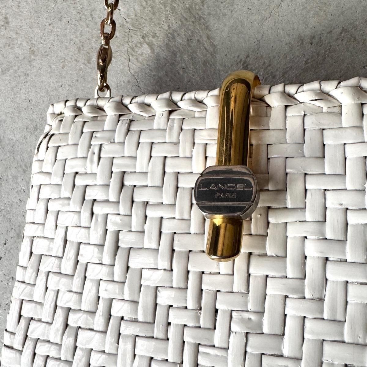 ꥢ ơ  2WAY Хå ۥ磻ȥڥȡItaly Vintage Rattan Shoulder Bag