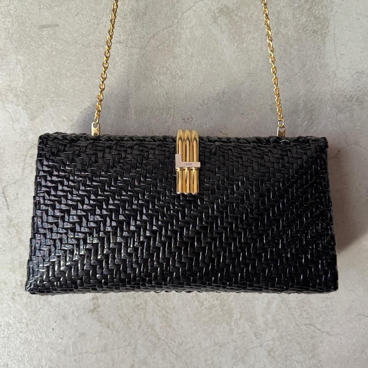 ꥢ ơ  2WAY ɥ饤Хå Хå ֥åڥȡItaly Vintage Rattan Shoulder Bag