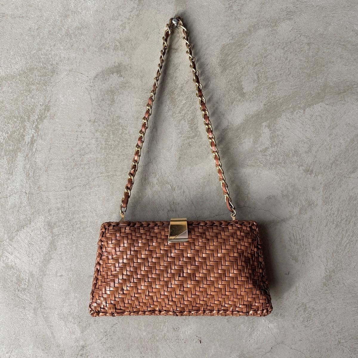 ơ  2WAY Хå ֥饦Vintage Rattan Shoulder Bag