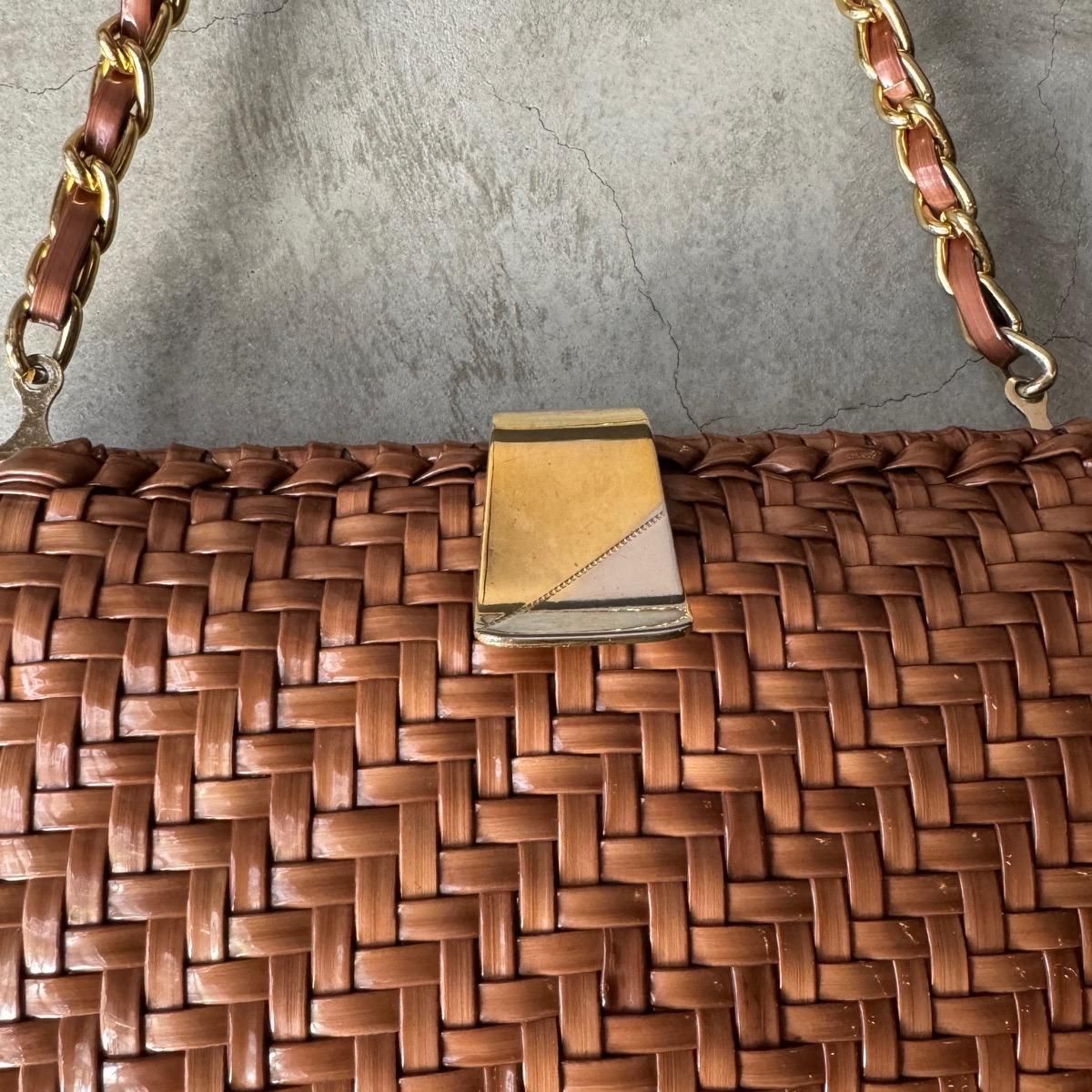 ơ  2WAY Хå ֥饦Vintage Rattan Shoulder Bag