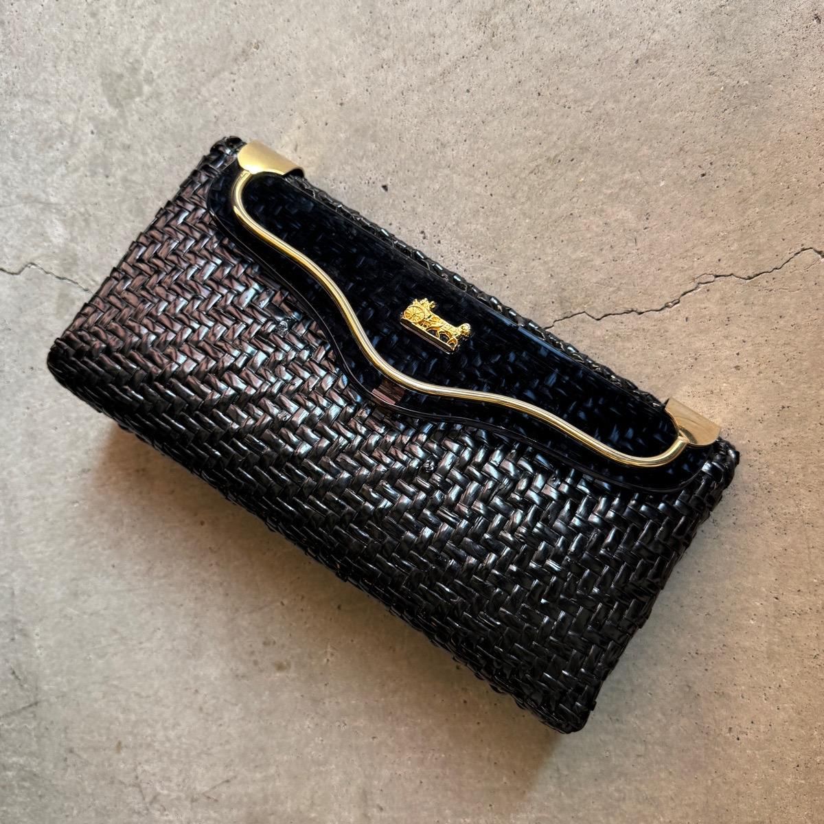 ơ  2WAY ϼ֥ Хå ֥åڥȡVintage Rattan Shoulder Bag