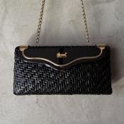 ơ  2WAY ϼ֥ Хå ֥åڥȡVintage Rattan Shoulder Bag