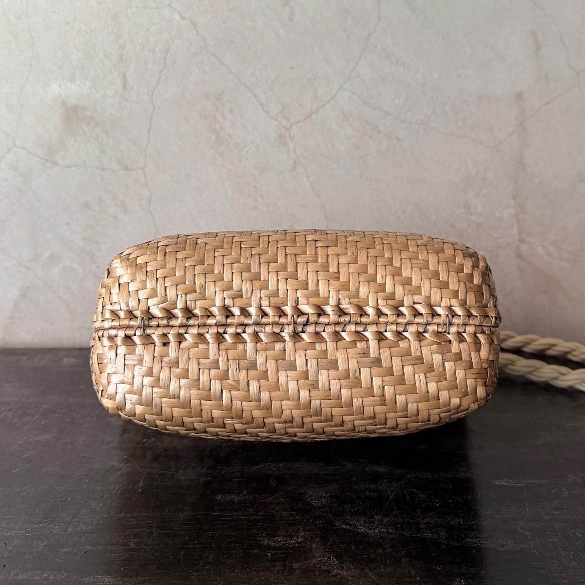ꥢ ơ  ץХå Italy Vintage Rattan Shoulder Bag