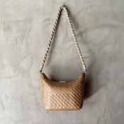 ꥢ ơ  ץХå Italy Vintage Rattan Shoulder Bag