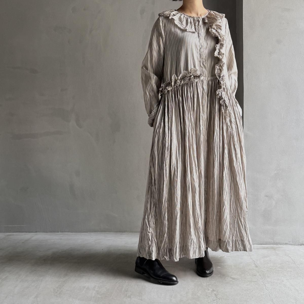 <img class='new_mark_img1' src='https://img.shop-pro.jp/img/new/icons13.gif' style='border:none;display:inline;margin:0px;padding:0px;width:auto;' />CHRISTIAN PEAU CP L/S FLARE 05 OPʥꥹ ݡ ԡNAVY STRIPE
