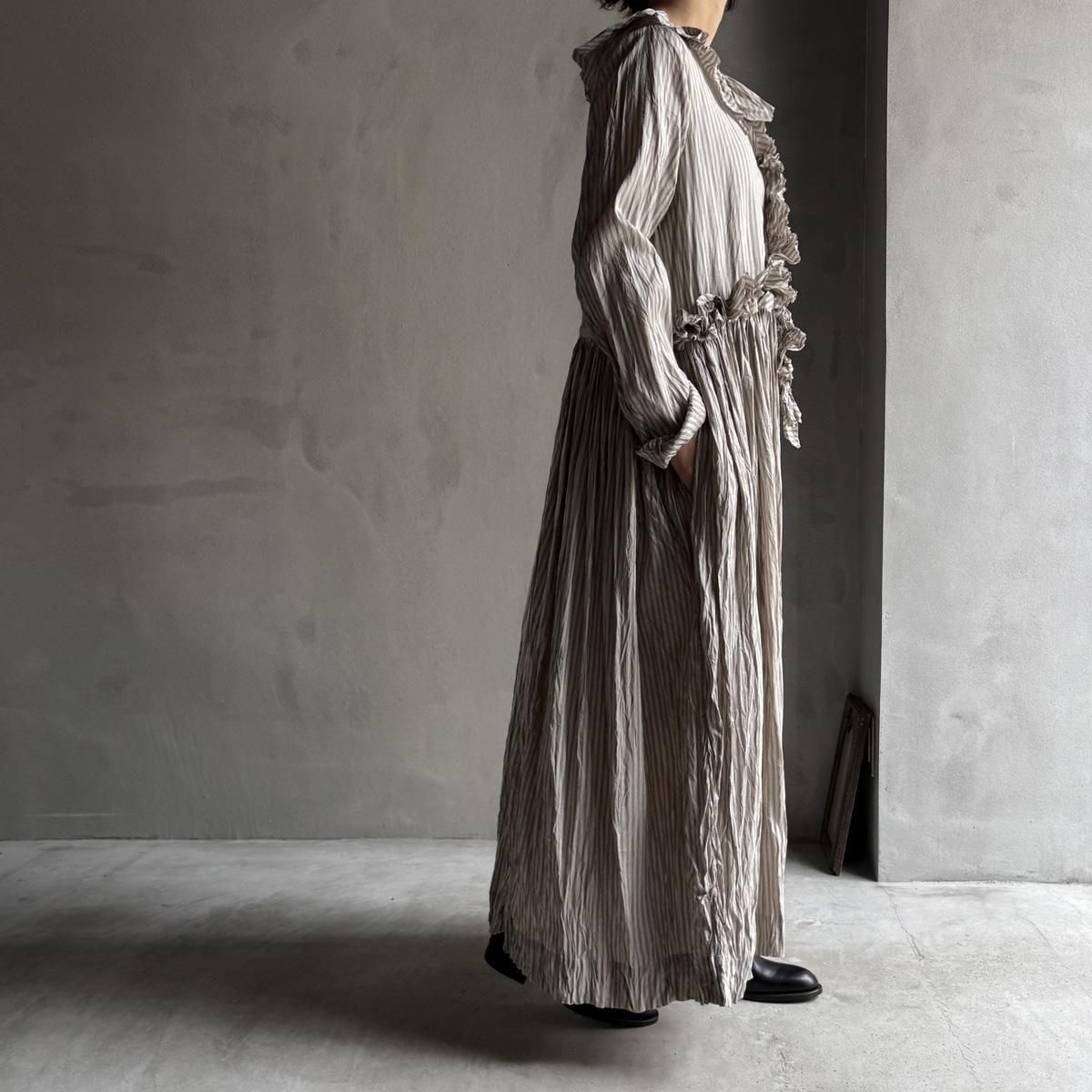 <img class='new_mark_img1' src='https://img.shop-pro.jp/img/new/icons13.gif' style='border:none;display:inline;margin:0px;padding:0px;width:auto;' />CHRISTIAN PEAU CP L/S FLARE 05 OPʥꥹ ݡ ԡNAVY STRIPE